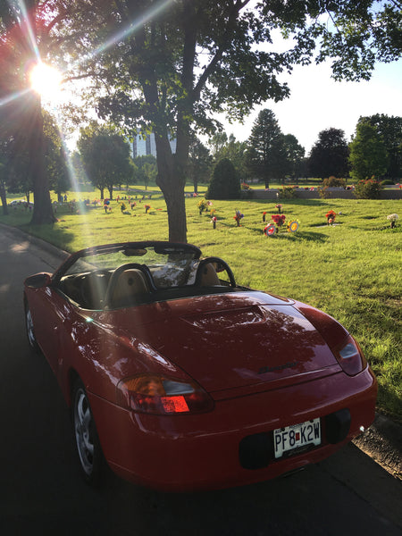 Memory Drive in Pop's Boxster